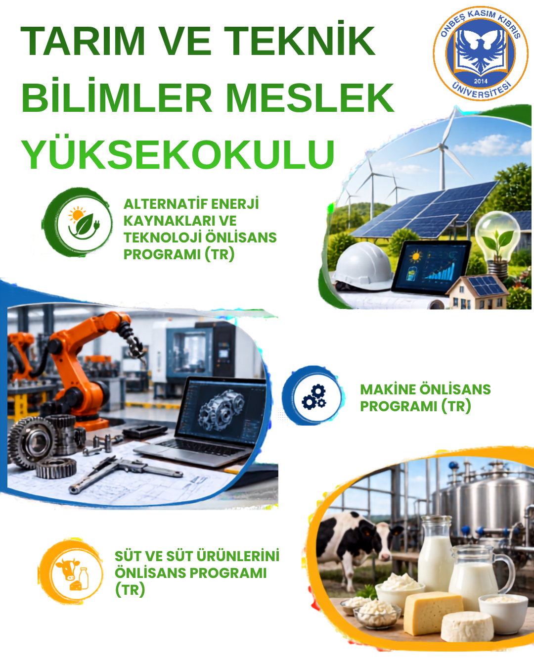 Tarım ve Teknik bilimler MYO Görsel Dikey