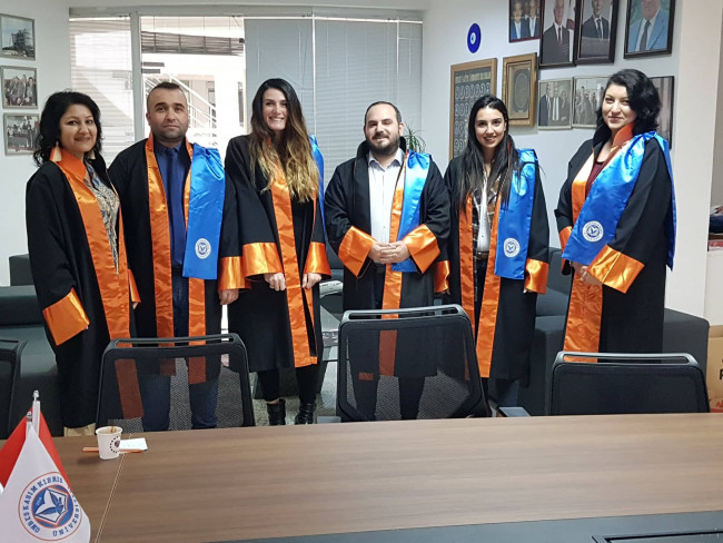 La première promotion et nomination de professeur de l’Université Onbeş Kasım Kıbrıs a été administrée