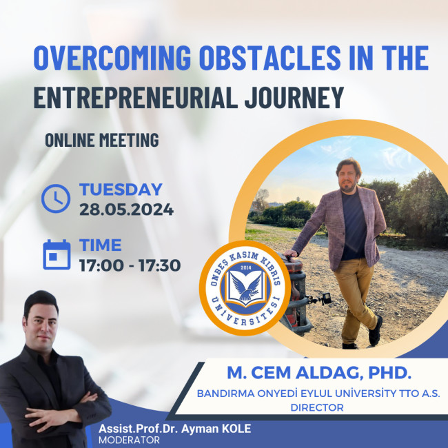 Seminar on "Overcoming Obstacles in the Journey of Entrepreneurship" Held at OKKU