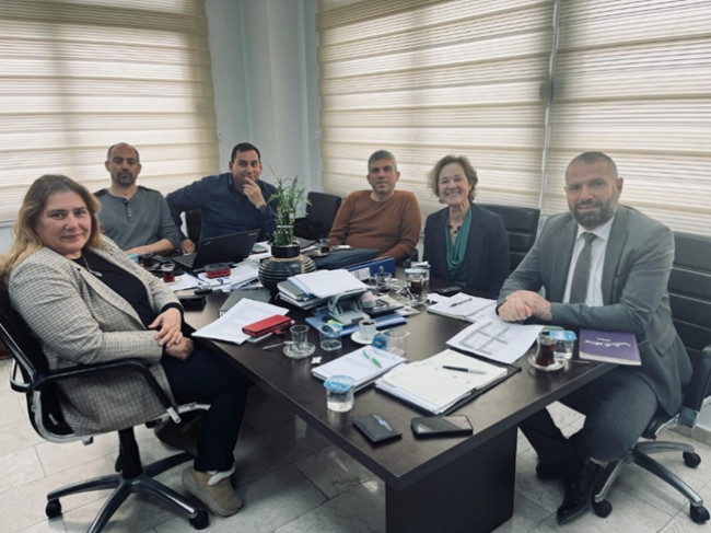 Onbeş Kasım Kibris University Rector Prof. Dr. Meltem Onay visited the Undersecretaries and Experts of the Ministry of Agriculture in their Offices